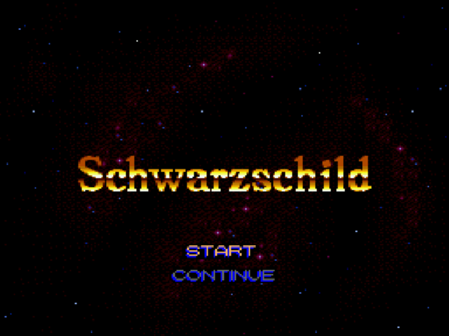 Mega Schwarzschild Title Screen